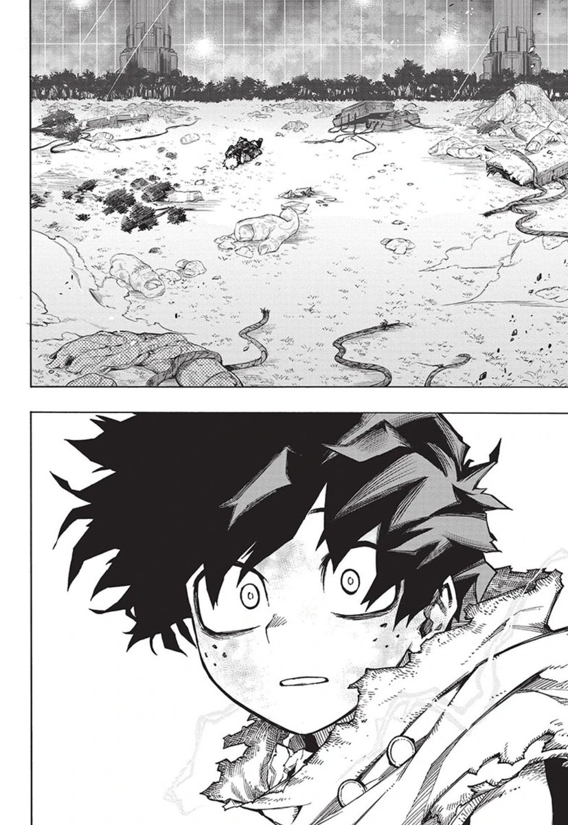 WhereHeartsLive's tweet photo. I cannot get over this panel.. it broke my heart. Such a simple face expression and yet.. so powerful..

Katsuki alone on the field.. nothing around him… Izuku’s eyes empty.. no anger.. no sadness.. just .. emptiness.. like his whole world just ended and he can’t process it.. https://t.co/lthbkjb60y