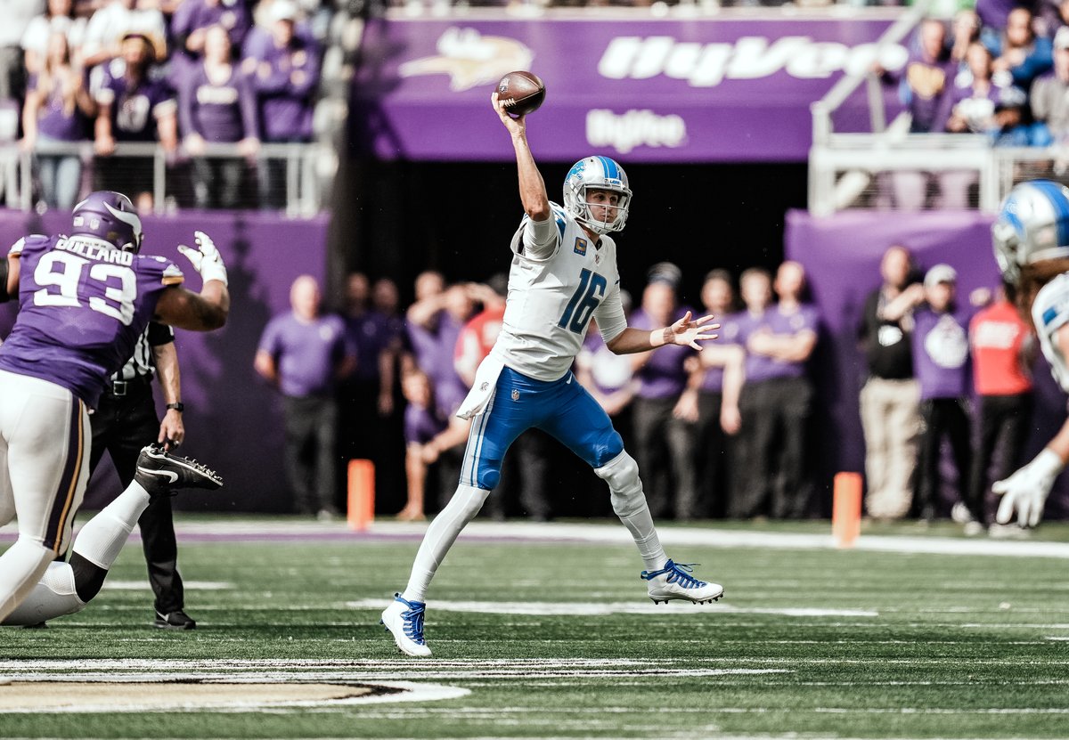 By scoring a TD in each of the first 3 quarters today, the <a href="/Lions/">Detroit Lions</a> have opened the 2022 season with a TD in all 11 quarters played.

This establishes a new <a href="/NFL/">NFL</a> record for the most consecutive quarters with a TD scored to begin a season in League history.

#OnePride