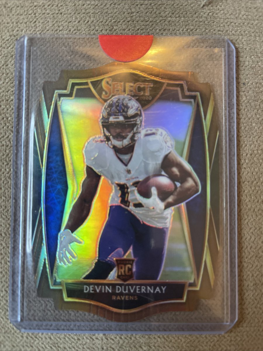 chadadyer's tweet photo. @CardPurchaser @SportsCardDad who needs that die cut copper #DevinDuvernay $12 shipped 1st class. Let’s goooooooooo! https://t.co/HeUHafeiRe