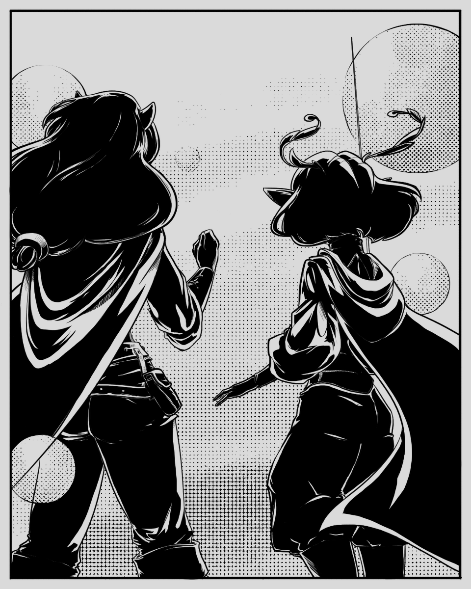 AthalaGt's tweet photo. Proceso de proyecto de cómic #ComicArt #comic #WIP https://t.co/4Yij5fcgVH