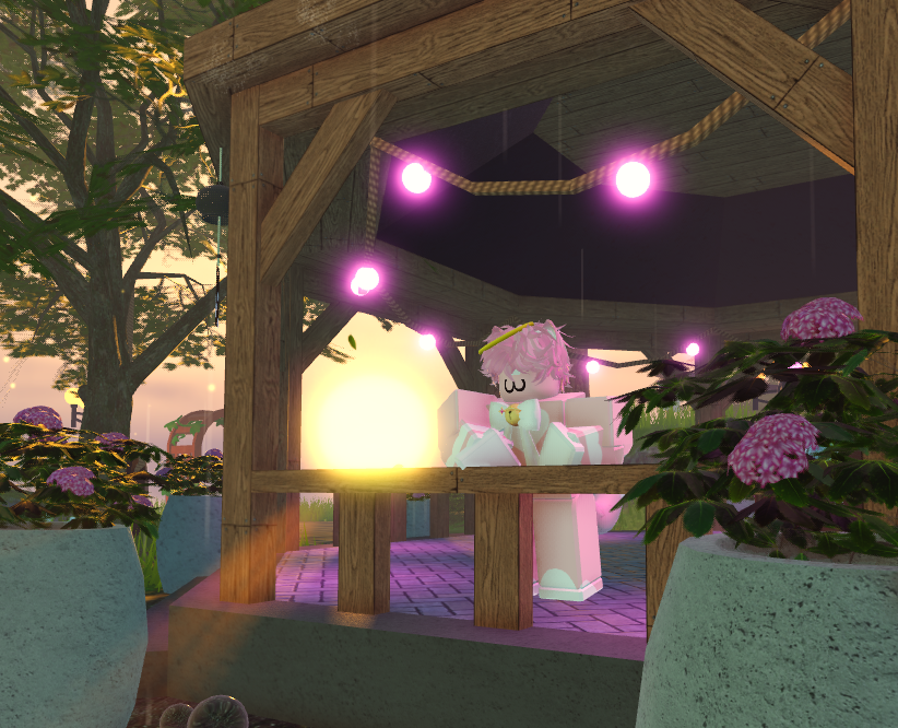 getting a lil magical in roblox today