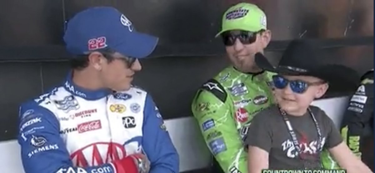 Kyle Busch feuds with Harvick. Now they're cool.

Kyle Busch feuds with Richard Childress. Now they're driver/owner.

Kyle Busch feuds don't last, and credit to him for that. 

Mark my words, he and Logano will be running a bed and breakfast together within 10 years.

#NASCAR