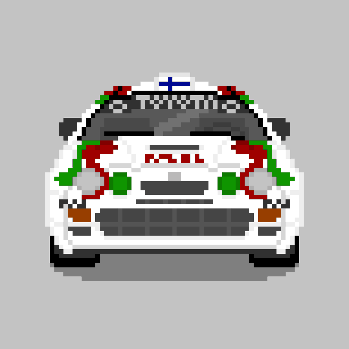 PixelRallyNFT's tweet photo. Toyota Celica ST205 GT4 #PR25
 https://t.co/vo8LDkfZJx via @opensea #NFT #NFTartists #NFTartwork #NFTGiveaway #NFTsales #rally4sally #toyotagazooracing #pixelart https://t.co/xfxe5hE1Ph