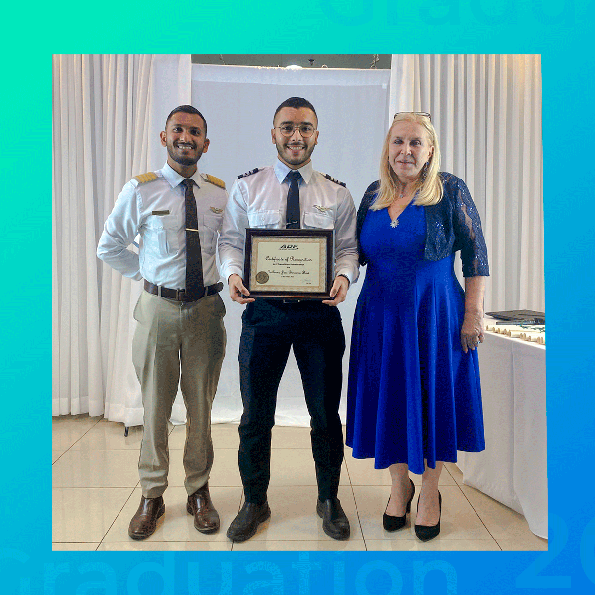 Miamiaviation's tweet photo. 👏 Congratulations to all the graduates, our best wishes! ❤️ #adfflightschool . #adfairways . #itstimetotakeoff https://t.co/jZ6E5o079X