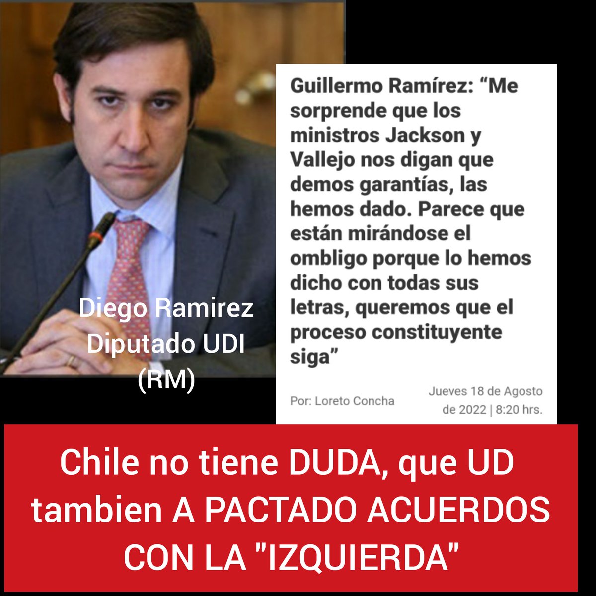 JavierVelasco76's tweet photo. @GmoRamirez Esto es ser cara de raja vendido y eso lo vamos a encarar para que respeten la ley, el artículo 142 es claro #BasaYa #OtraNo https://t.co/ThB7w0h5V1