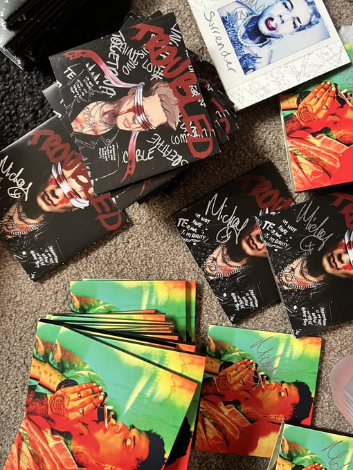 Spent hours making sure everything was sign to be shipped off! So excited to get these out! https://t<a href="/tag/legendsarceus"class="tags"><span>#legendsarceus</span></a>