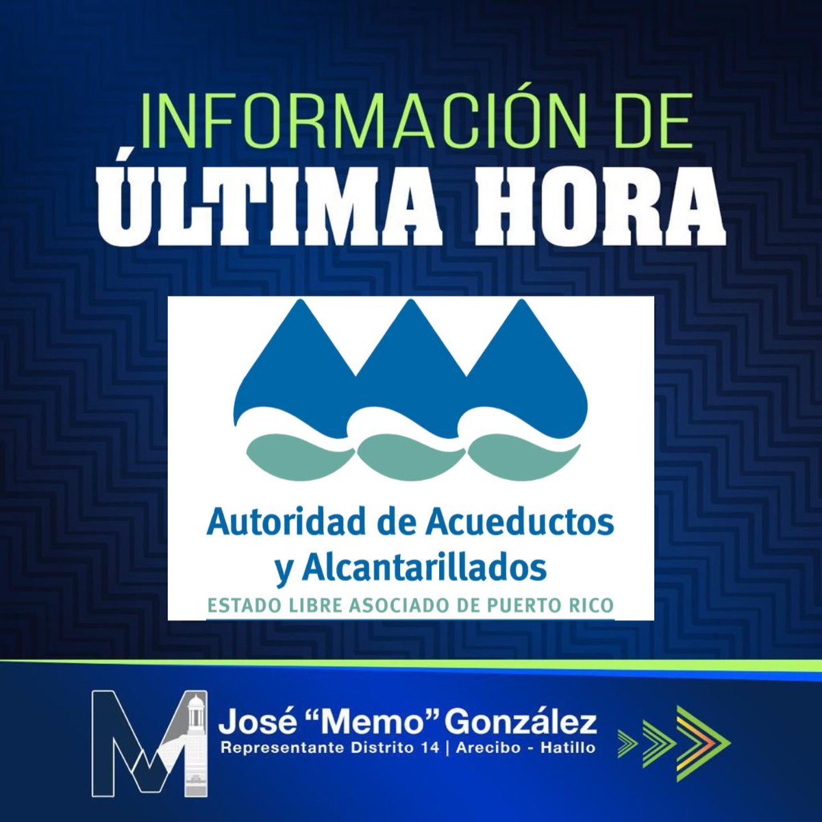 josememoglez's tweet photo. ¡Buenas Tardes!
#AAA ya generadores operando en #Esperanza #HoyoCañas #RioArriba #Jobos #AibonitoParte y áreas cercanas esas comunidades ya comenzarán a recibir el Preciado líquido.
#Seguimos #Enfocado #SiemprePresente #DaleCopyPaste 🤣 https://t.co/ArgzLw1EZ0