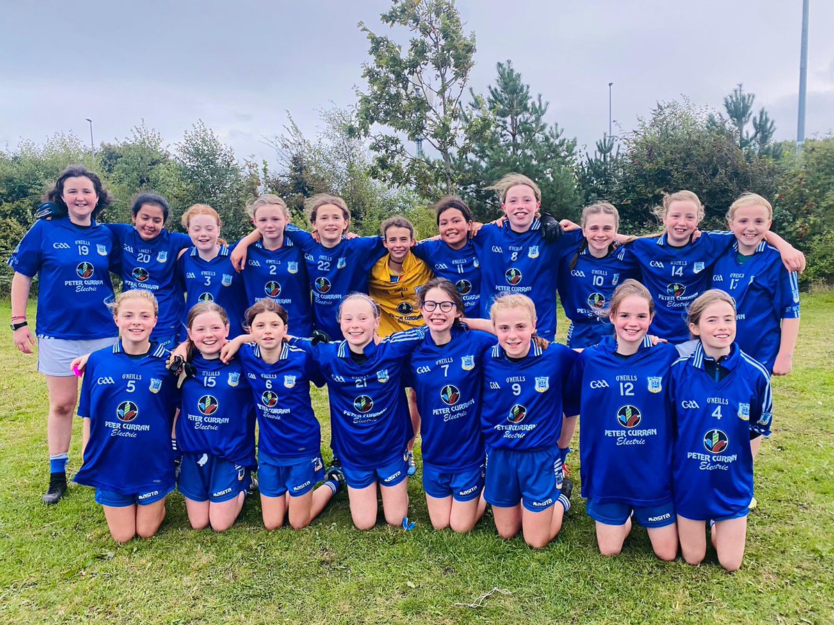 StMichaelsLGFA's tweet photo. What a weekend for St. Michael’s Ladies!

After the U14 win in the Division 4 Final yest, our Minors are through to a Shield Final and our U12s are through to a Cup Final. Ladies you do your Club and women’s sport proud!

Well done to all players, management, and parents! 💪💙🤍 https://t.co/4ZDfPzdSw6