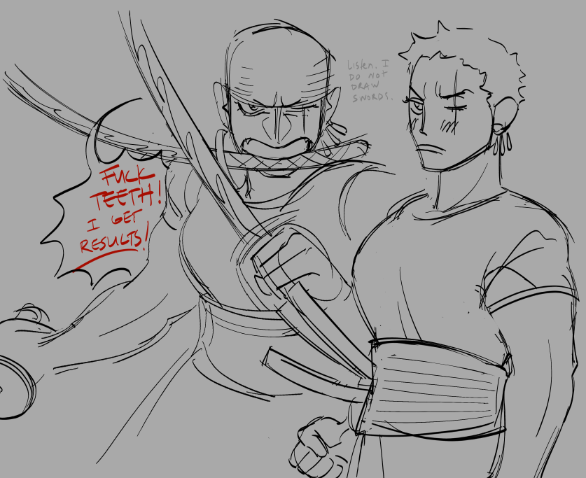 you think she cares about chipping a damned tooth? NO, SHES TOO BUSY OUT HERE FIGHTING FOR HER LIFE!!!⚔️✨ 