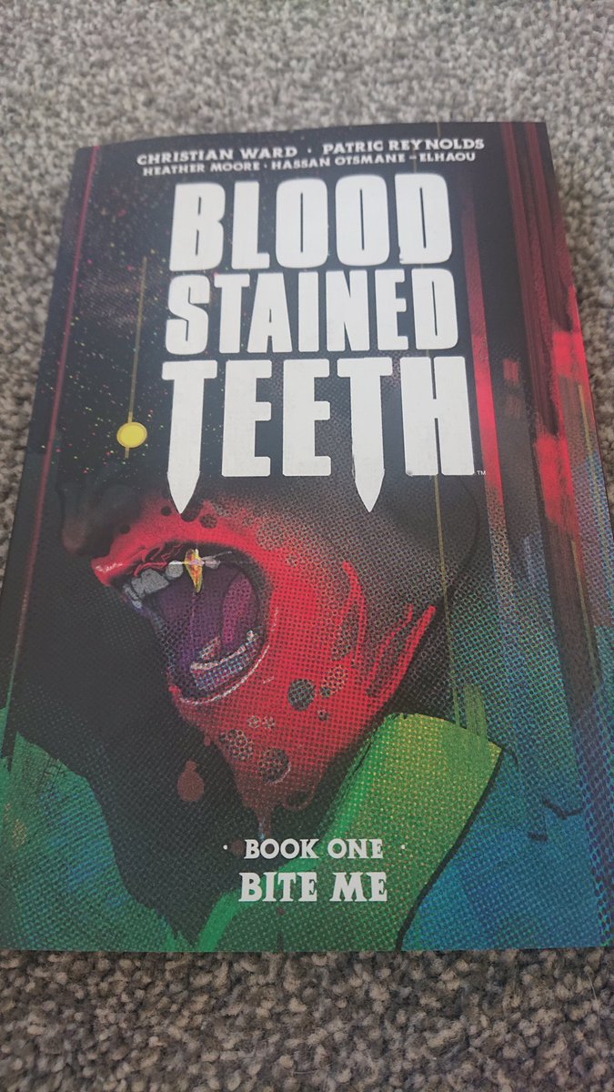 OKComics's tweet photo. Fast paced, Neon-Noir, vampire crime story from @cjwardart @patric_reynolds
#okbooksof2022 #comics #graphicnovels
https://t.co/YbFz4pkbKV https://t.co/R9mw1p8D8R