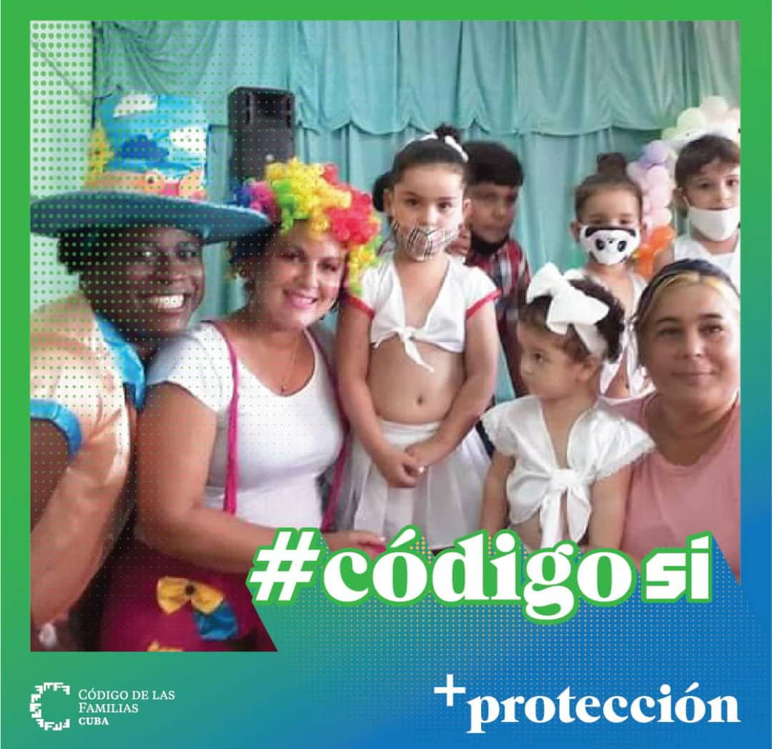 Los colaboradores de <a href="/BicentenarioBo/">CDI Bicentenario</a> decimos ``Si`` al código de la familia cubana un código hecho para la protección, autonomía, derechos, inclusión y seguridad del pueblo cubano.
#CódigoSí #Cuba #CubaPorLaVida #YoVotoSí
<a href="/cubacooperaven/">Brigada Médica Cubana en Venezuela</a> 
<a href="/Cubacooperabol2/">Brigada Médica 🇨🇺 Bolívar🇻🇪</a> 
<a href="/AdanVillavicen5/">Adan Villavicencio Guzmán</a>
