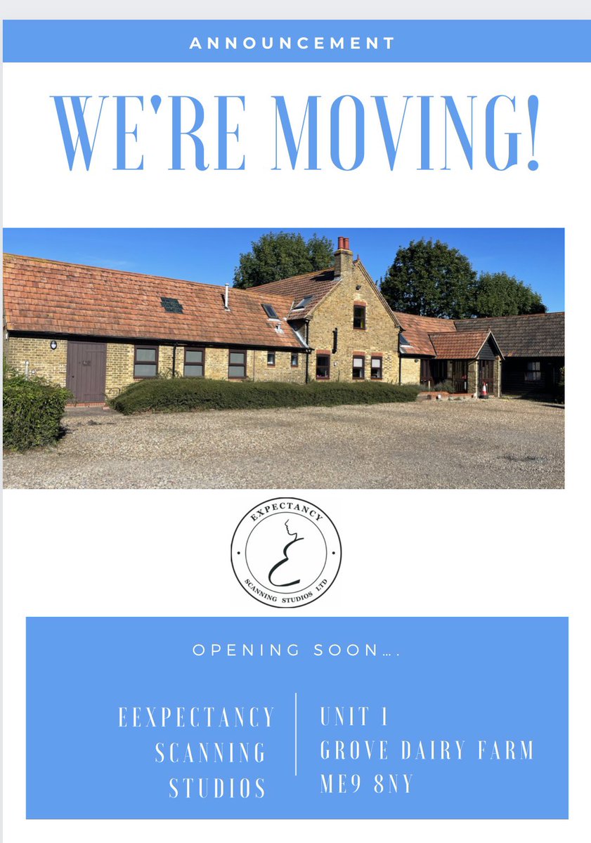 expectancyscan's tweet photo. Announcement! 
We are moving! 
Details to be announced soon ⭐️ https://t.co/CPdNWOBvP6