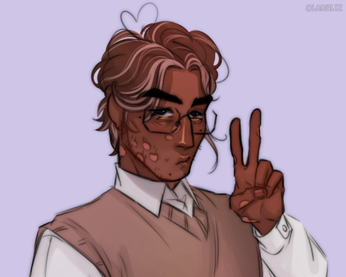 I drew the stoic archivist and he is very ooc (NO TMA SPOILERS I WILL GET UPSET!!) #themagnusarchives #jonathansims 