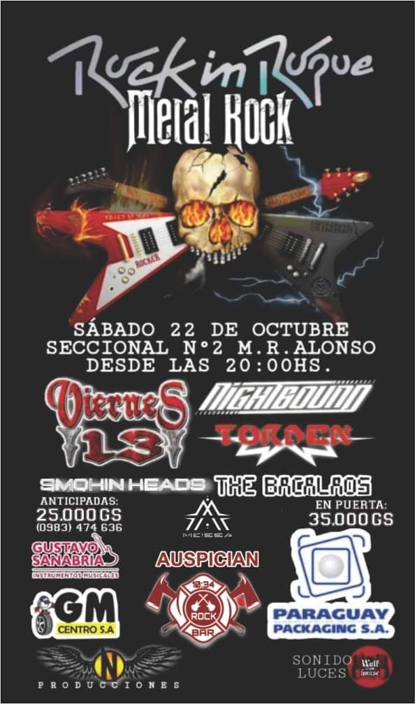 Nos invitaron a una fiesta metalera, porque nunca es tarde para comenzar a recibir tomatazos en el escenario (?)