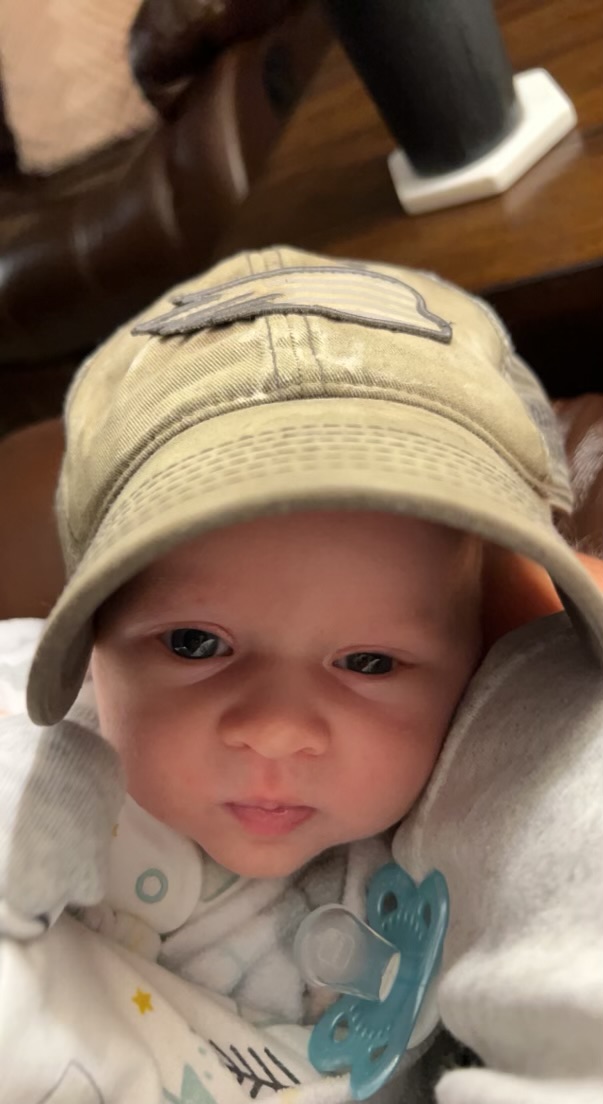 Calvin Krejci 7 week old son of Cole and Shelby Krejci of Schuyler is patiently awaiting DEKALB and Asgrow #harvest22 results. He’s the 7th generation of the Krejci family farms and he’s already a huge DEKALB fan!
.
#agriculture #Nebraska #Bayer4NE
.
<a href="/Asgrow_DEKALB/">DEKALB Asgrow Seed</a> 
<a href="/Bayer4Crops/">Bayer | Crop Science</a>