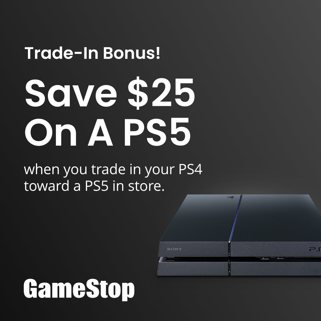 Trade in value online ps4