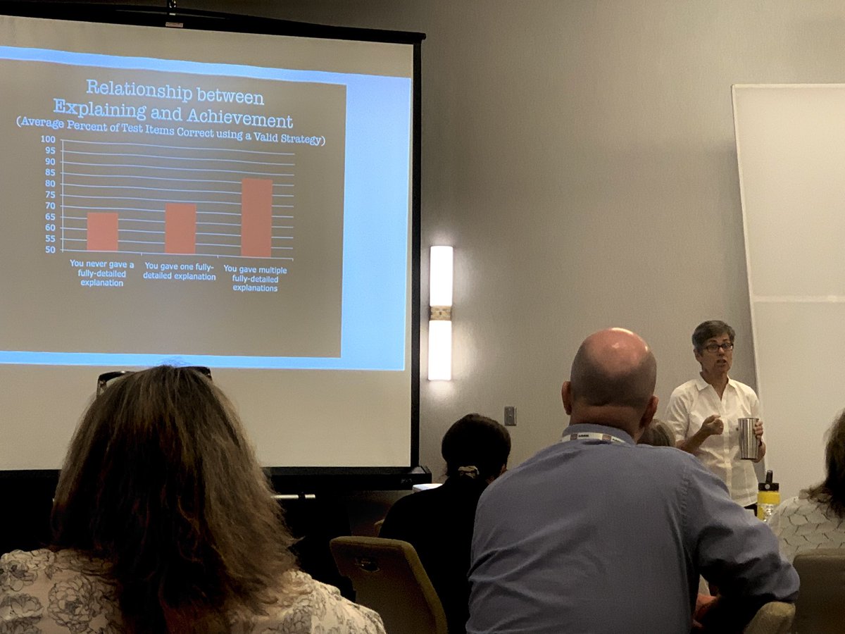 BurgosKelly_V's tweet photo. @meganlfranke at #ASSM22 shares a/b engagement: Create opportunities to see & hear the brilliance of young ppl. Be messy & wrestle w/ the details. Find out a/b their partial understandings using language, representations & gestures. Pause for others to participate & extend. 💭 https://t.co/9LGRrhfol4