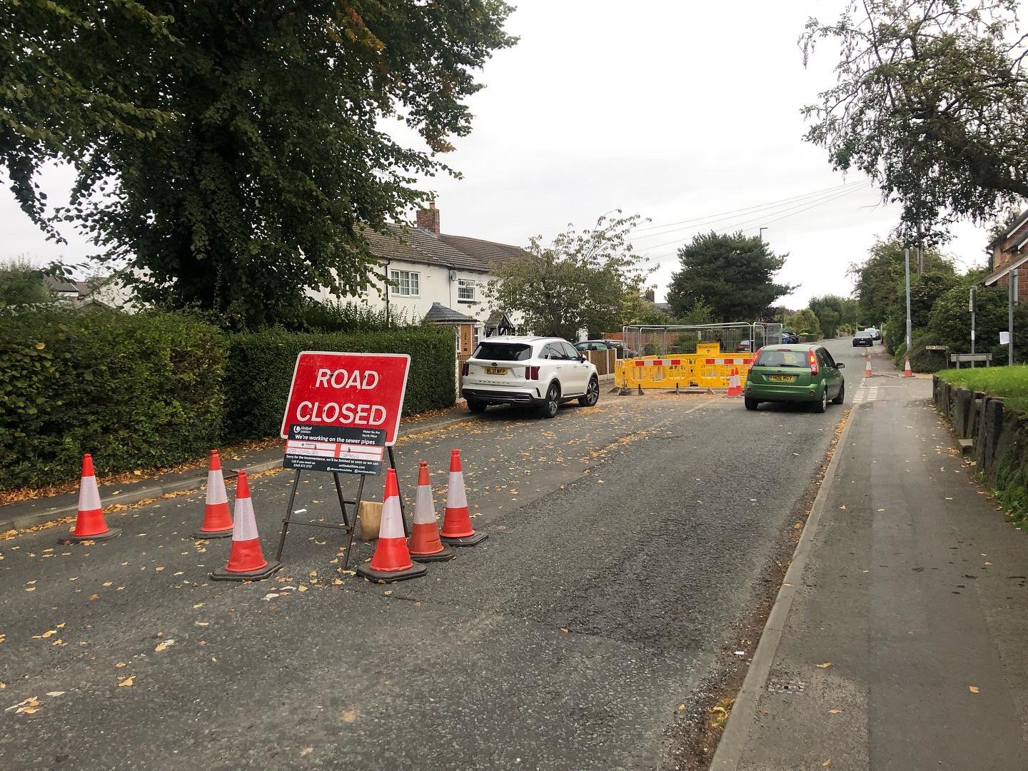 Lymm Life on Twitter "RUSHGREEN Road Lymm is currently closed following a sewer collapse