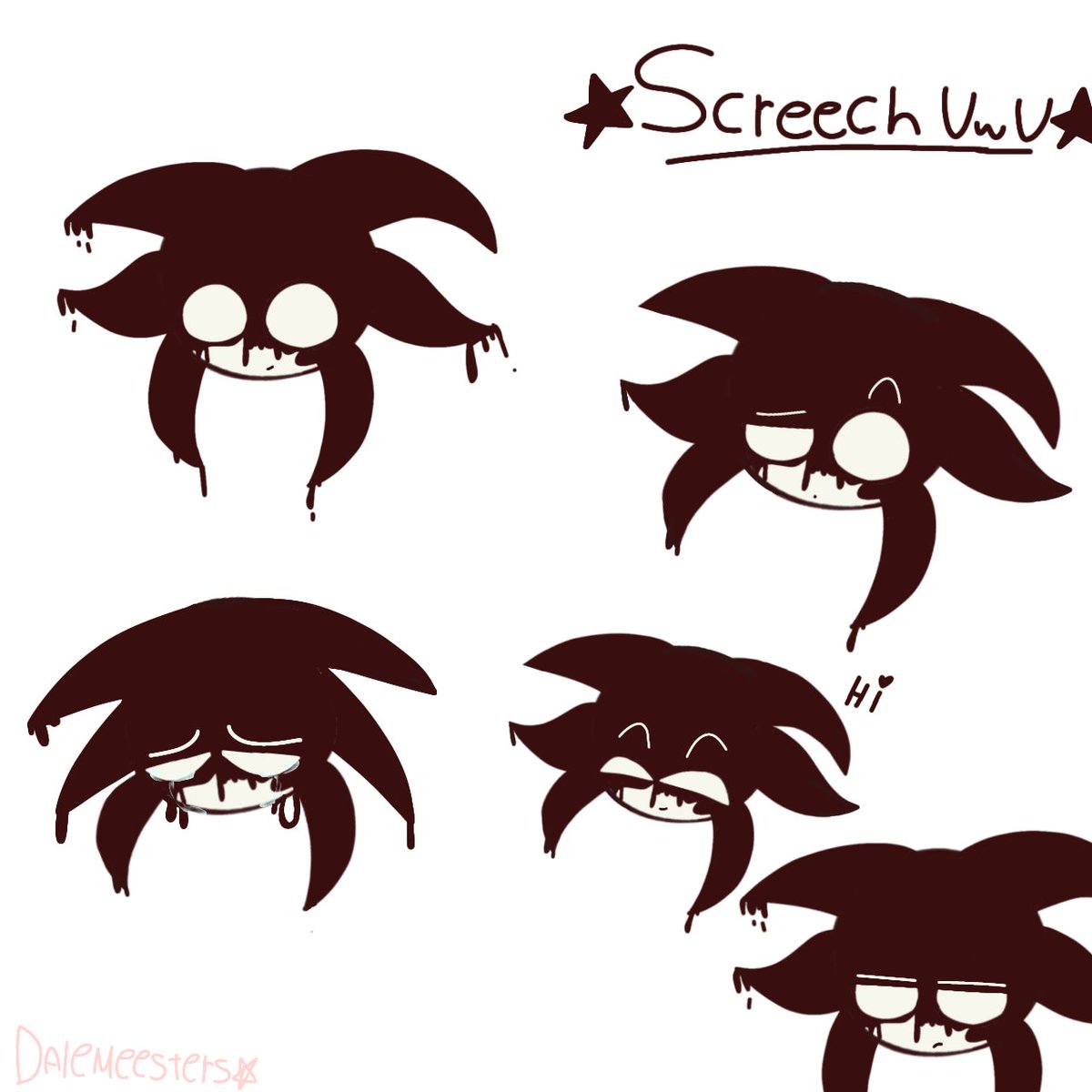 dalemeeasters's tweet photo. pvtA vida ya me resfrie👹
Bueno hoy quise hacer algo diferente porq si, aquí unos dibujos de Screech

Háganle rule👍
. 
. 
. 
#roblox #doors #robloxdoors #robloxart #haganlerule #screech #XD https://t.co/95gJog8stK