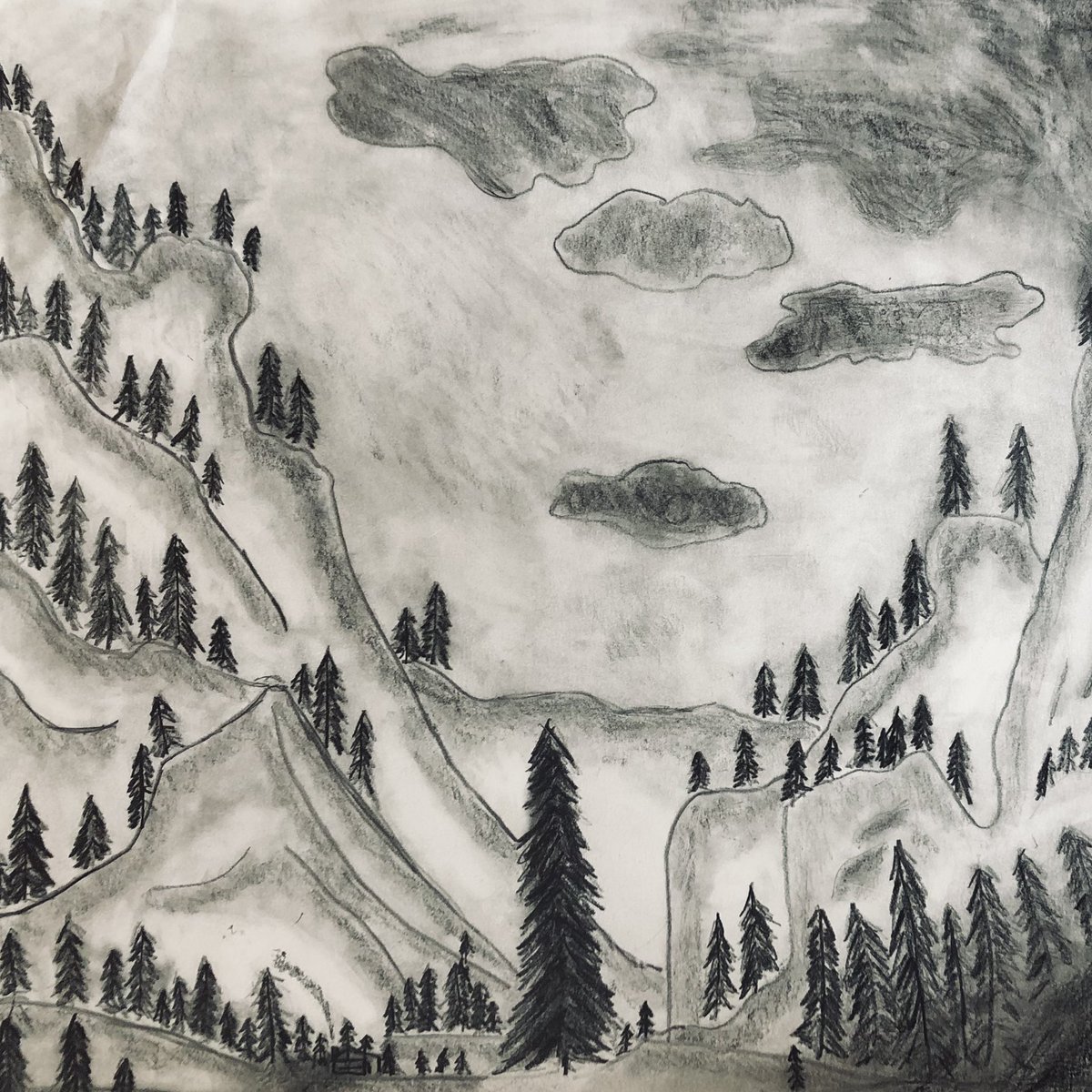 Bossconc85's tweet photo. Grade 8 art students are practicing their pencil skills. https://t.co/txw7j4FkMp