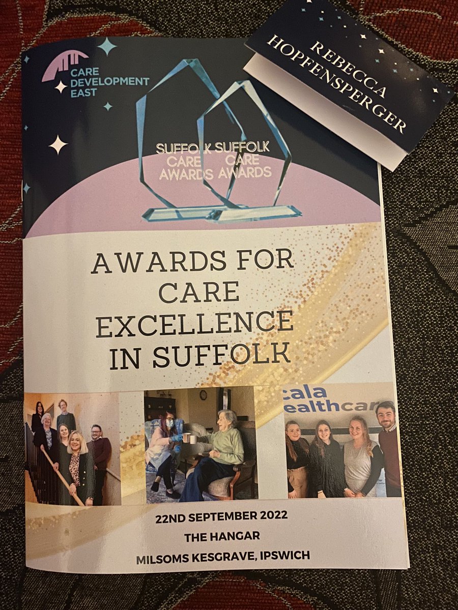 RHopfensperger's tweet image. It was an honour to be asked to speak at &amp;amp; present an award at the Suffolk Care Awards on Thursday evening, a fabulous way to recognise &amp;amp; celebrate the exception work &amp;amp; dedication to supporting our residents the care sector does #supportsocialcare
