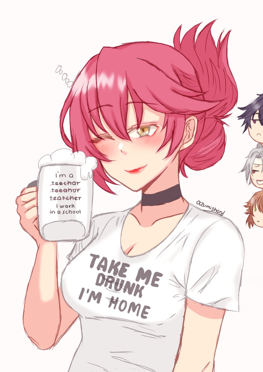 azumishard's tweet photo. Rean: "Instructor Sara...."
Crow: "....soooo no classes?"
Towa: "But its 7am...."

quick sketch + bonus shirt #TrailsofColdSteel #閃の軌跡 https://t.co/S7PtE4K13F