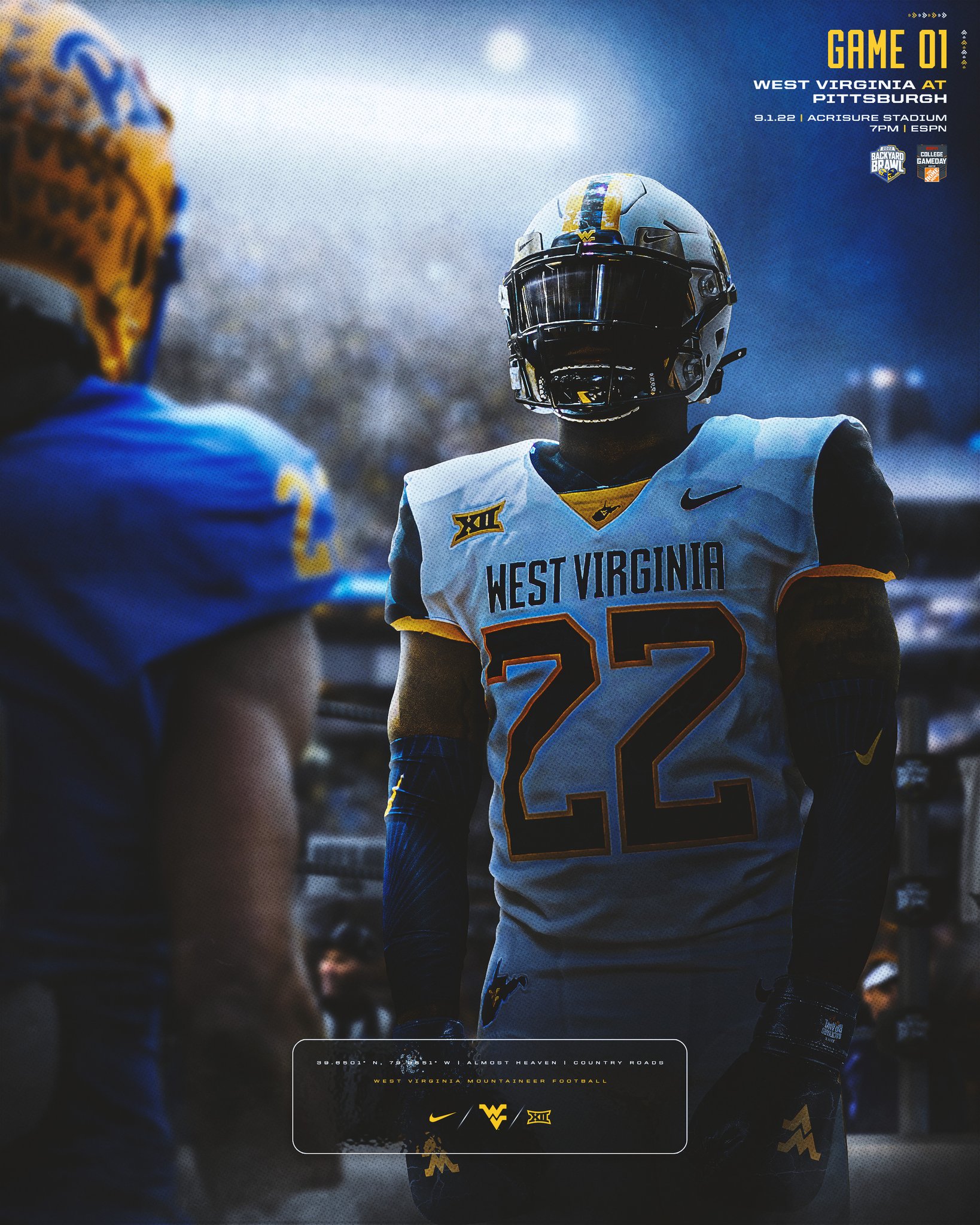 Jake Herron on Twitter "First four Game Day Graphics for WVU Football