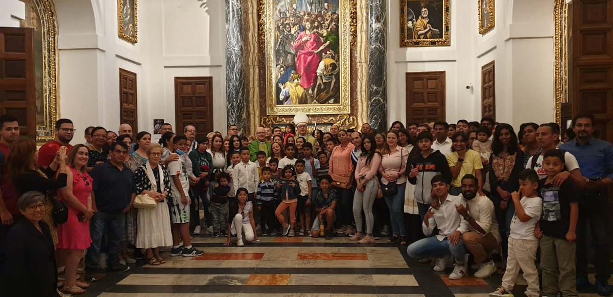 #JMMR2022 <a href="/architoledo/">Archidiócesis de Toledo</a> <a href="/caritasto/">Cáritas  Toledo</a> #domingo de encuentro con los hermanos #migrantes en un día especial para las #migraciones