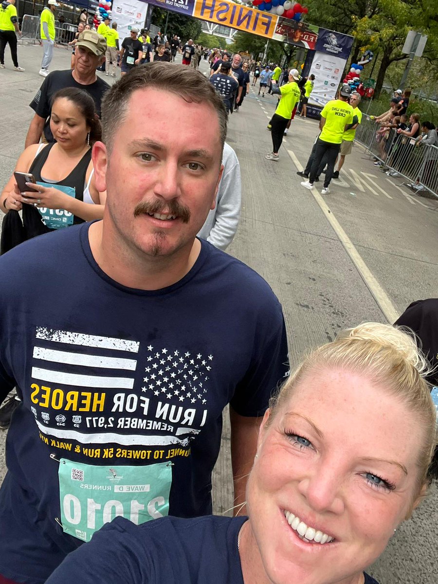 What a fantastic day, <a href="/Tunnel2Towers/">Tunnel to Towers Foundation</a> done. Totally worth the trip to NYC.