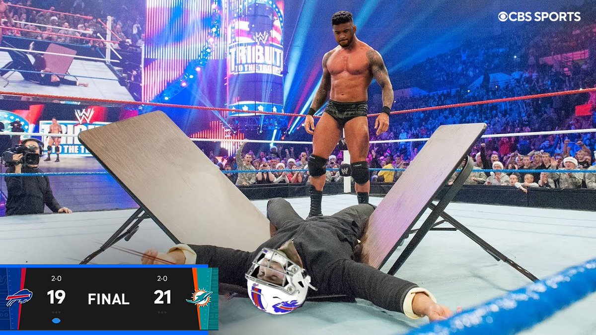 CBSSports's tweet photo. DOLPHINS TAKE DOWN THE BILLS https://t.co/IOt2NK5NjB