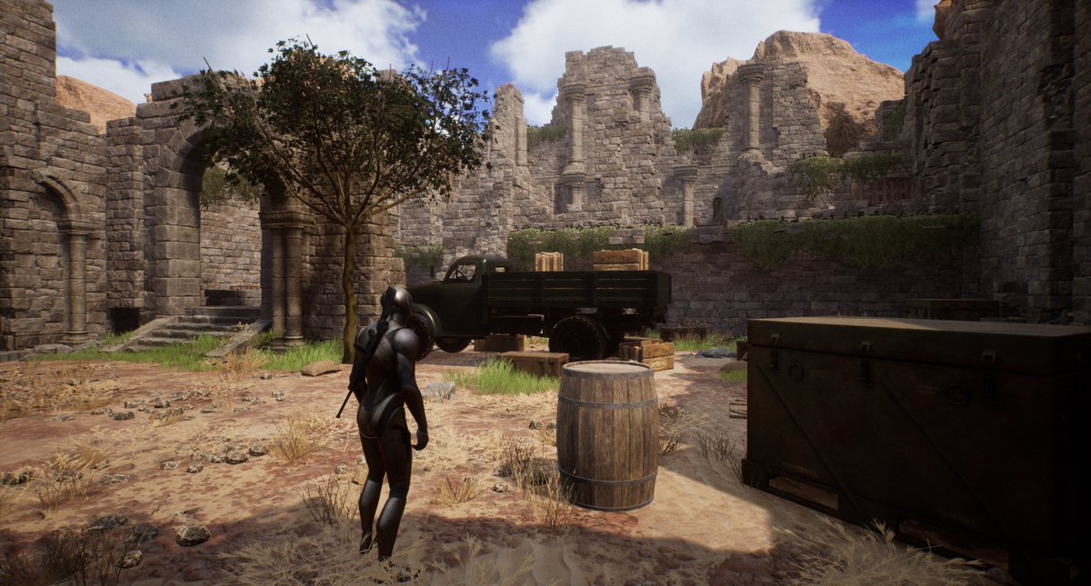 alexandrglock's tweet photo. indiana jones adventures Unreal engine 5 #gameremake #IndieGameDev #ue5game https://t.co/EyV8iT0rTB