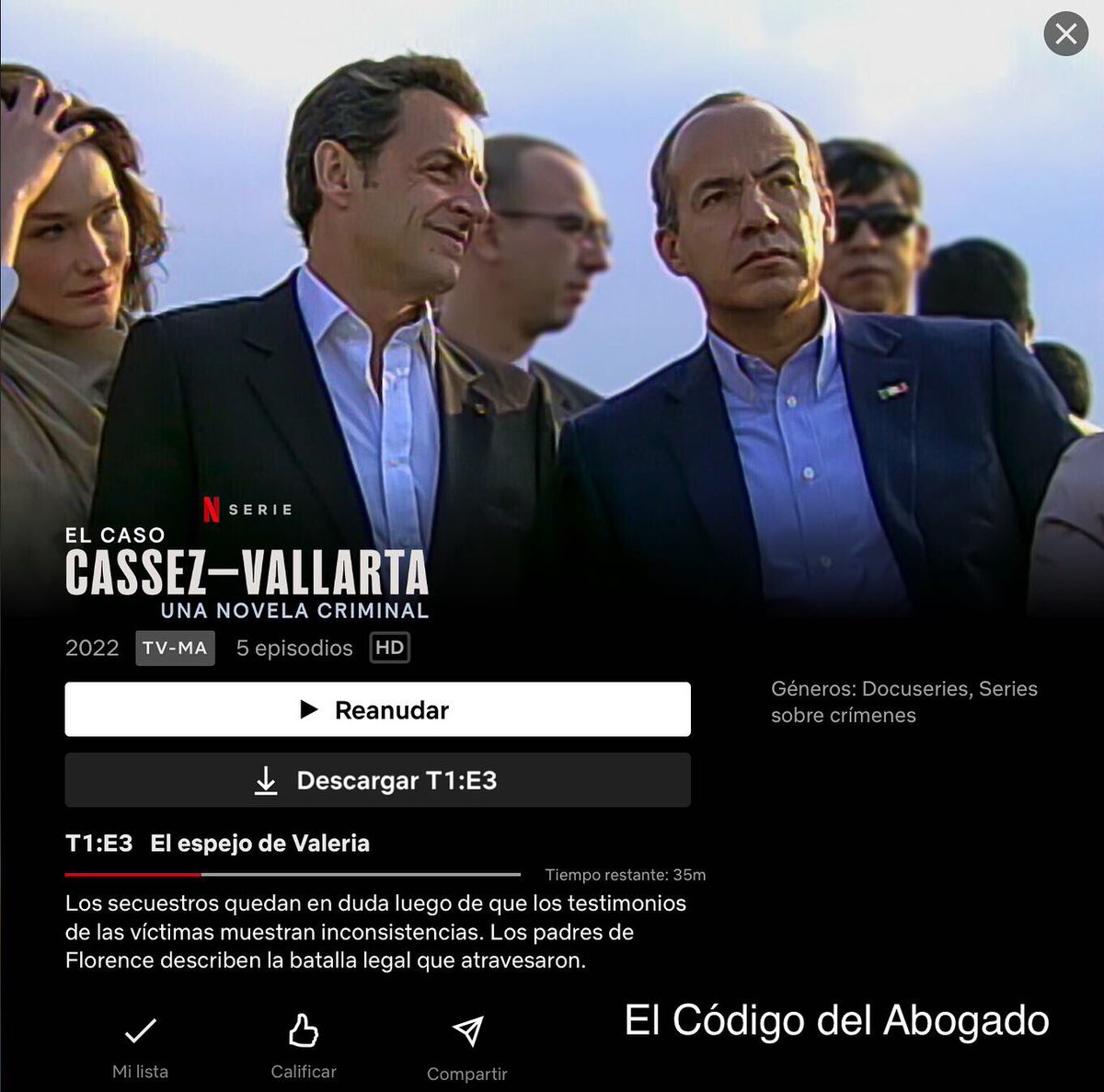 CodigodeAbogado's tweet photo. 10 series sobre abogacía y justicia disponibles en Netflix que te recomendamos

#derecho #derechopenal #netflix #abogadas #abogados #derechocivil #serie https://t.co/3eDDxNKGPe