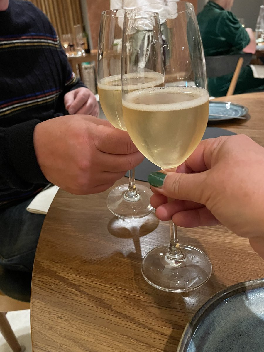 GeorgeJones_42's tweet photo. Amazing meal @AngelHetton for our anniversary, obviously followed by a detour on the way home to @CourtyardDairy Cheese heaven ❤️❤️❤️ https://t.co/jwHrQIWn4I