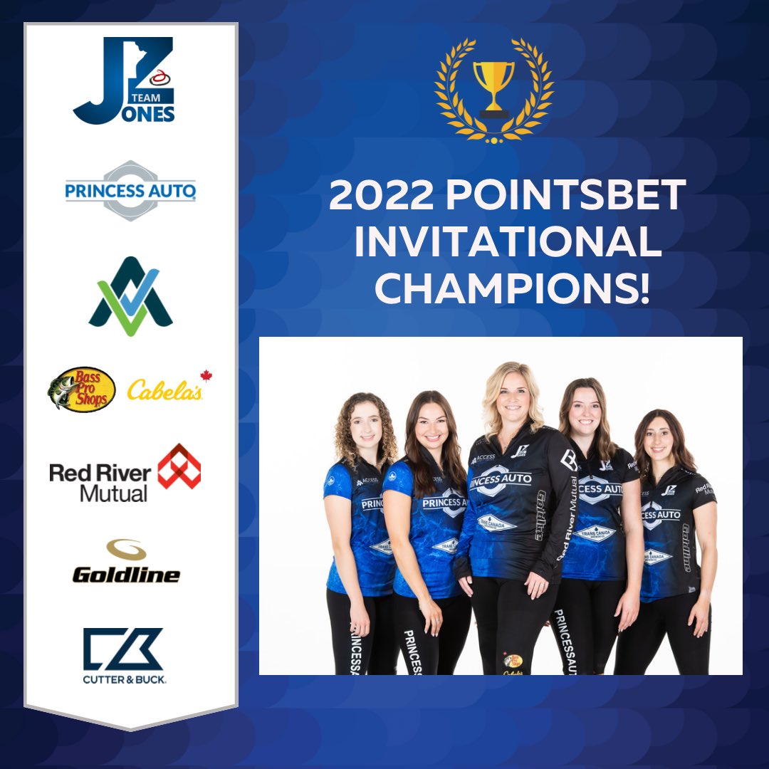What a week! What a day! What a crew! Thanks to <a href="/CurlingCanada/">Curling Canada</a>, the event volunteers and Fredericton for hosting and all of your work.
Big hugs to our fans for cheering us along. We feel it!🫶

#teamjenniferjones #teamprincessauto #curling #PBinvitational2022