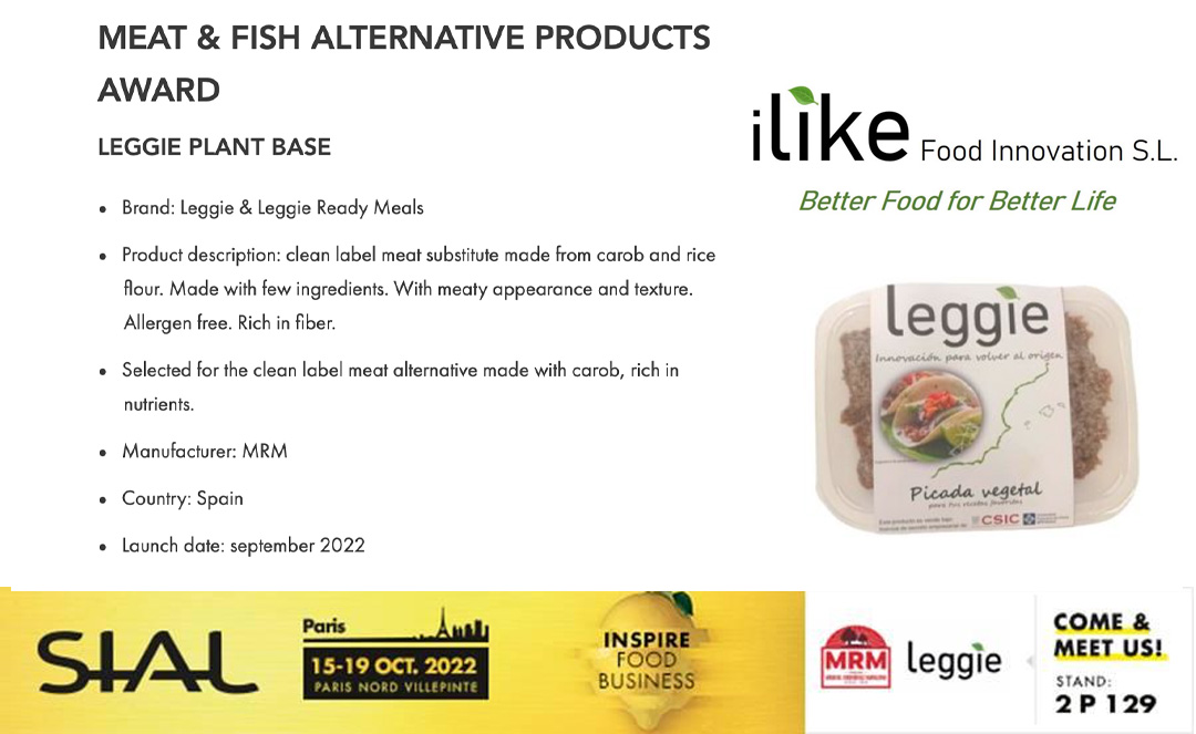 #MRM obtiene el premio SIAL Innovation Award 2022, categoría “meat &amp;fish alternative products” por la carne vegetal #Leggie, desarrollada por la Dra.Marta Garcés (profesora de la UFV) y la Dra. MartaMiguel (investigadora del CSIC) <a href="/ComunidadMadrid/">Comunidad de Madrid</a> sialparis.com/Highlights/SIA…
