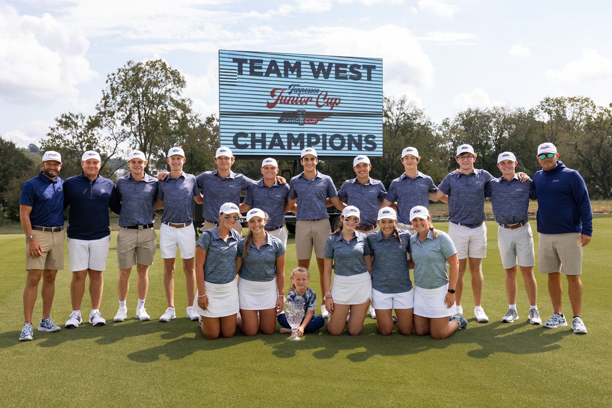 🔵🔵 

For the first time since 2016, the Tennessee Junior Cup belongs to the West side. 

They defeat Team East 17.5-10.5!