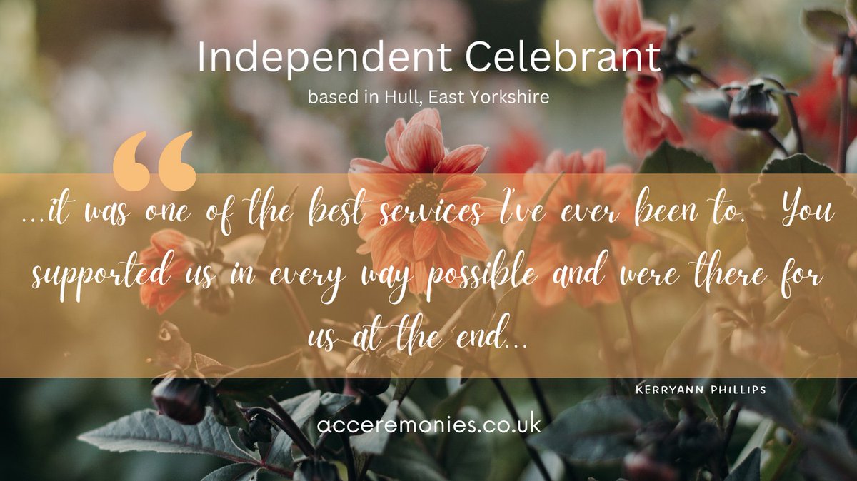 Contact Amanda if you'd like a bespoke funeral service for your loved one:

07742 603355
acurrieceremonies@gmail.com
acceremonies.co.uk