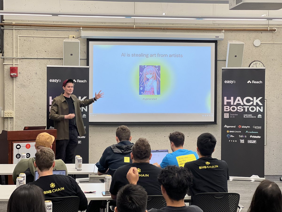 easya_app's tweet photo. Alfred, @ycombinator founder and @Harvard Master’s student, building #DALLE in #web3, on @klaytn_official! #klaytn #metaverse #klaymakers https://t.co/CvN9yEwx32