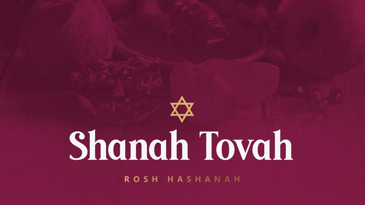 Shanah Tovah! Wishing everyone a happy and peaceful new year as Rosh Hashanah begins this evening.