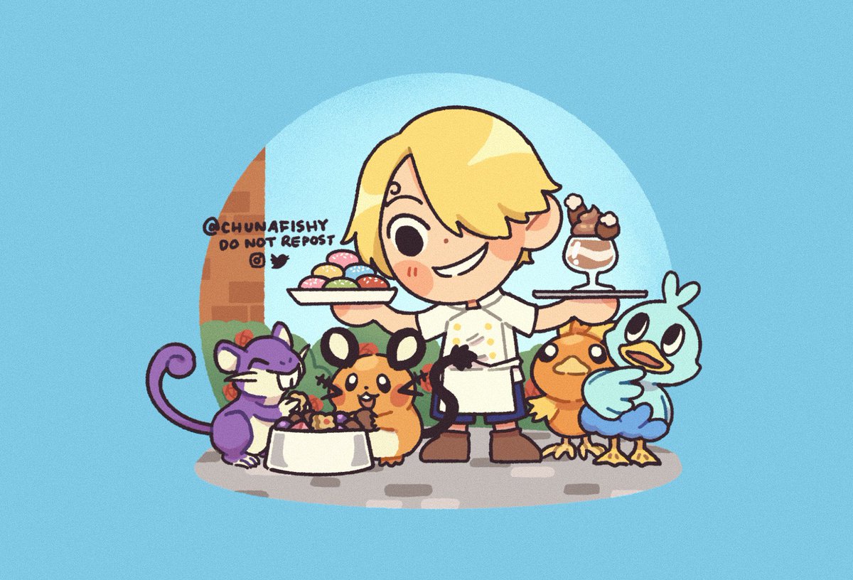 「some little pirates and their pokemon pa」|chuna 💖 🔜 TDS2のイラスト