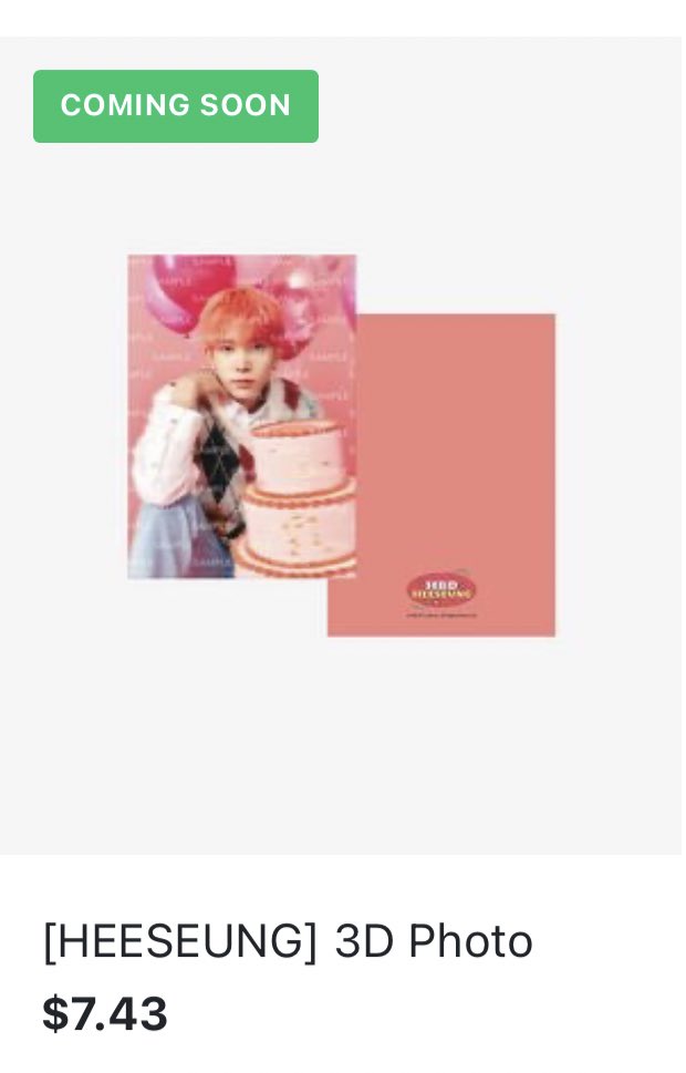 [INFO] 220926

HEESEUNG’S BIRTHDAY OFFICIAL MERCHANDISE Coming Soon on Weverse Shop!

<a href="/ENHYPEN_members/">ENHYPEN</a> <a href="/ENHYPEN/">ENHYPEN OFFICIAL</a> #ENHYPEN #엔하이픈