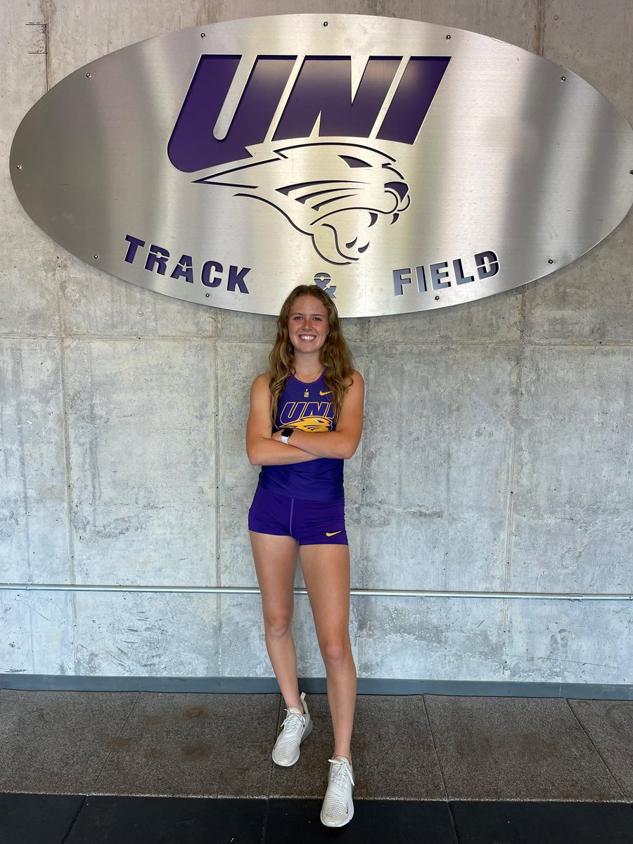 Cameronmoonn's tweet photo. Thank you to @Coach_SmithUNI and @CoachPaulsen for a great visit at UNI this weekend! @UNITrackFieldXC https://t.co/6phj2aMAKl