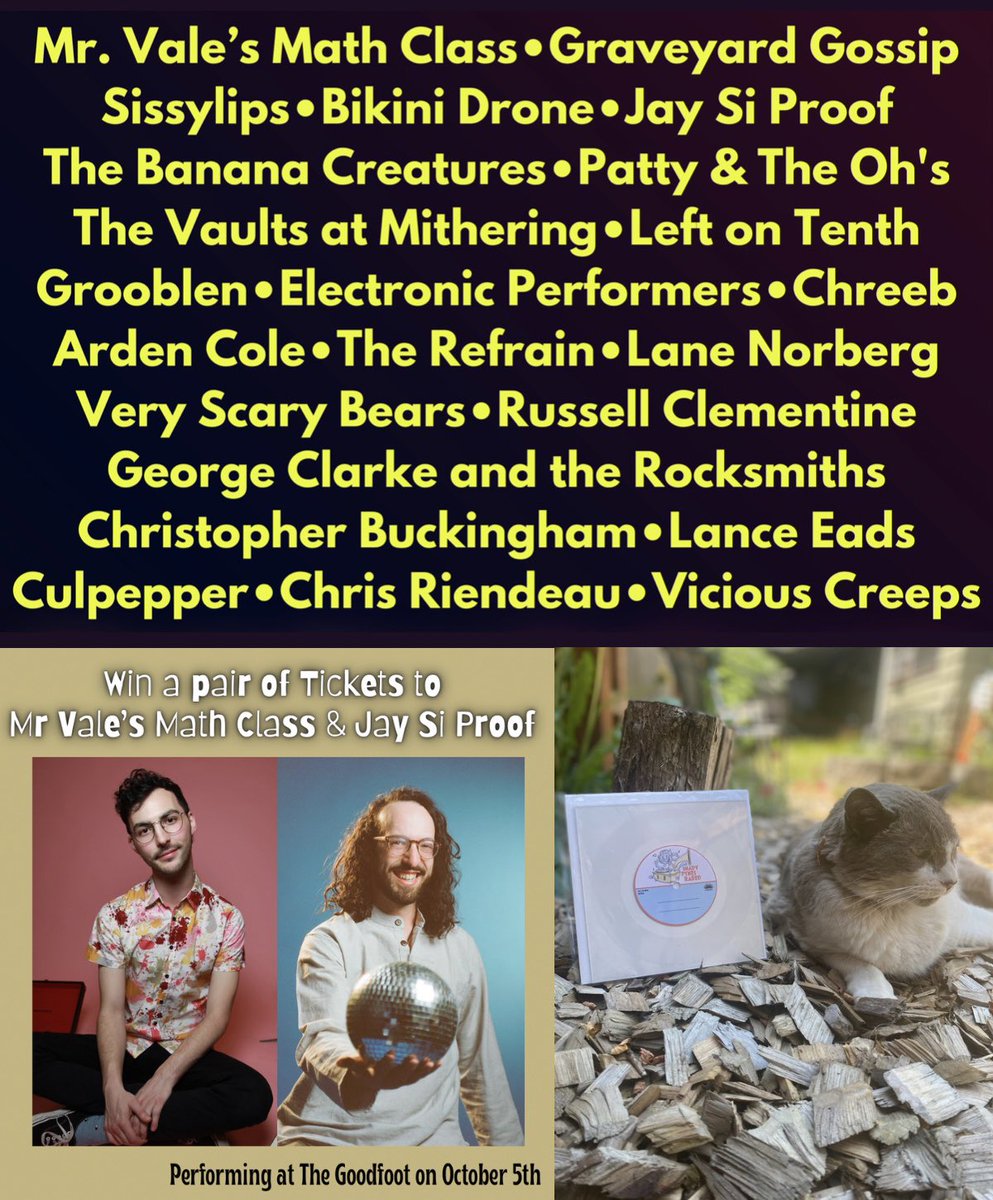 Tonight at 8 PST! Tune in to Nocturnal Submissions on Shady Pines Radio for a ton of original tunes submitted by independent artist in Portland &amp; beyond! Not only will we be doing our monthly raffle (Grand Prize is your song on a 7“ record), we are also doing a ticket giveaway!