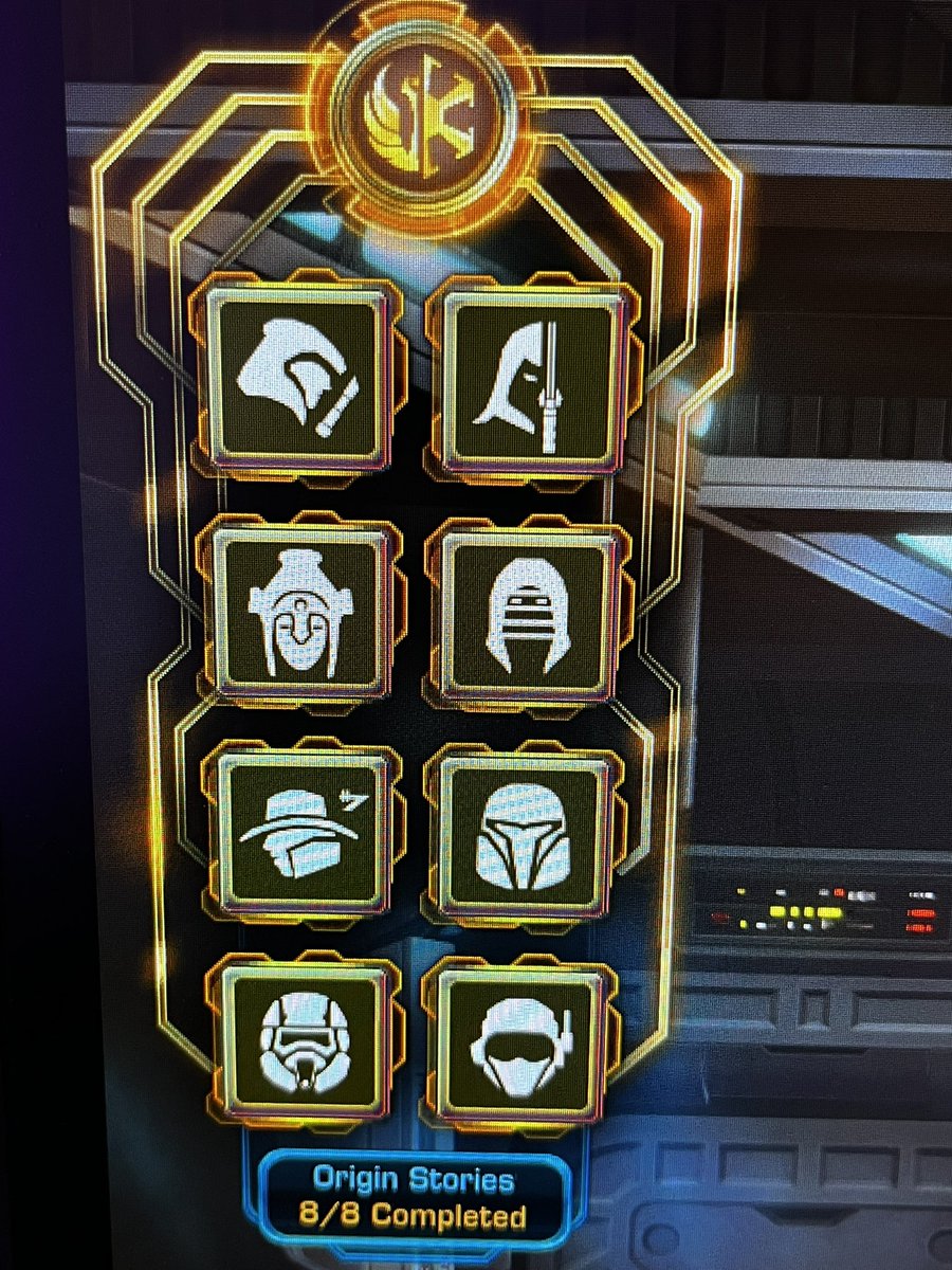 FullTurboTv's tweet photo. I did it after 10 years I have finally completed all 8 stories in @SWTOR 

#SWTOR #fullturbo https://t.co/AmKvFs70j1