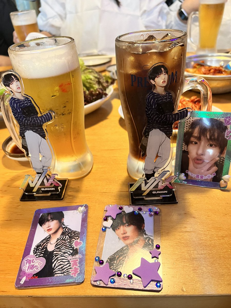 MachanNikee's tweet photo. 新宿ポチャでゴンミン会💜
めちゃくちゃ楽しかったーー!またみんなで集まりたい🥰
社長さんめちゃ優しくて私の変な韓国語上手って褒めてくれた😂
NIKメンバーの事少し聞けて嬉しかった💕次のびあいじライブでまた会おうね💜
#GUNMI #ゴンミン https://t.co/I1YdkUQeZn