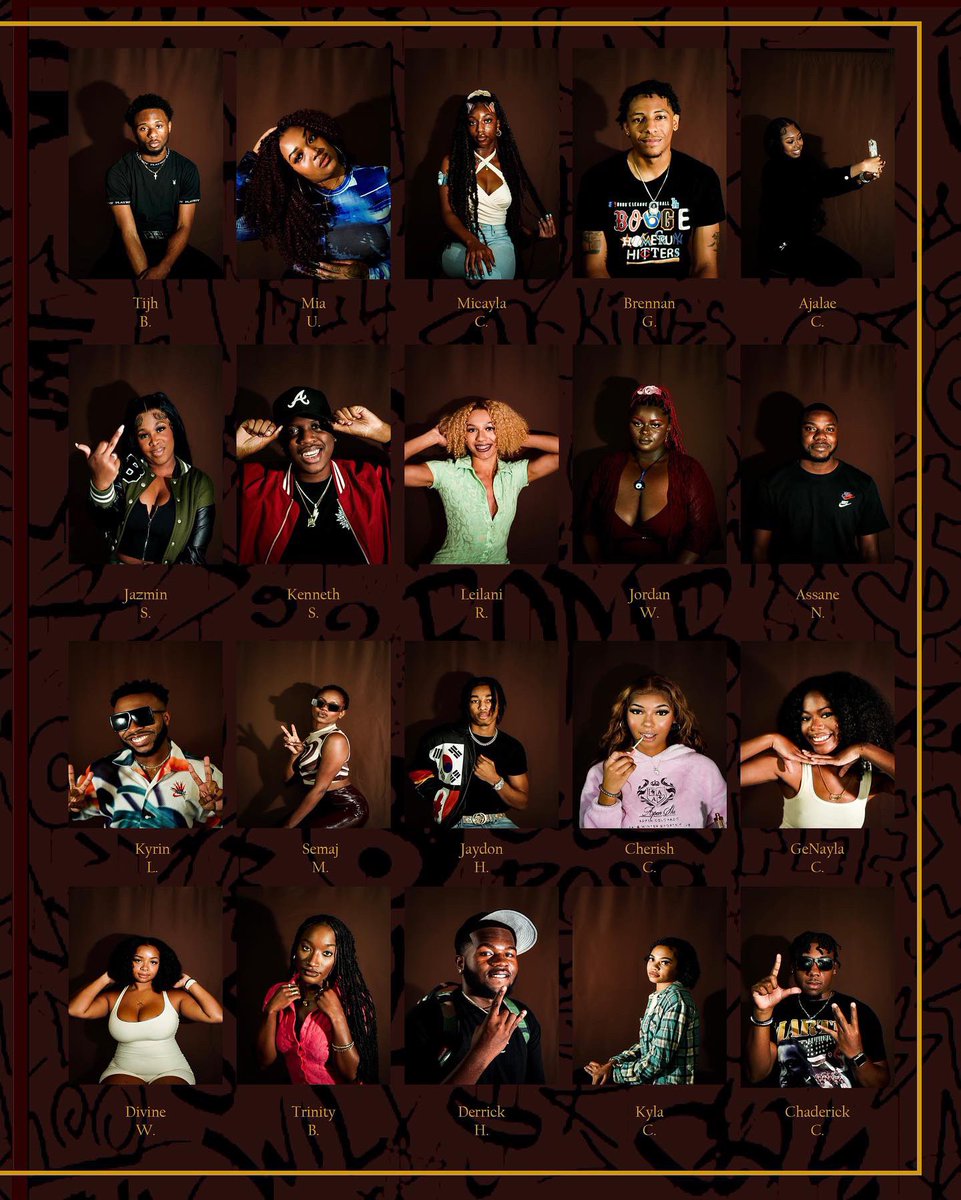 sw6nky's tweet photo. S.o.S presents 
¿Who’s who? 🫣
College edition c. 2022 Q.3
Who’s next https://t.co/7kzWLCPcEi