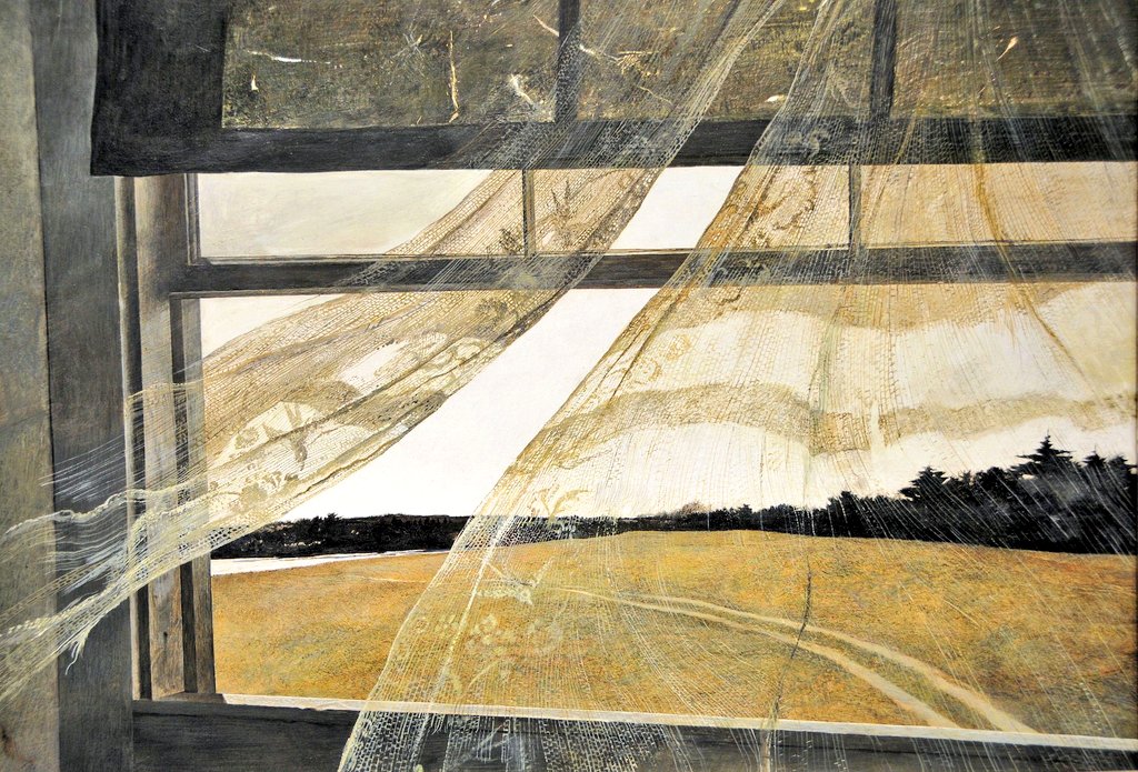 UnaNatalieMas's tweet photo. "La felicidad, no en otro lugar sino en este lugar. No en otra hora sino en esta hora. Ni yo ni nadie más puede recorrer ese camino por ti".
#WaltWithman escrito
#AndrewWyeth pintura https://t.co/VWpj7Opx2W