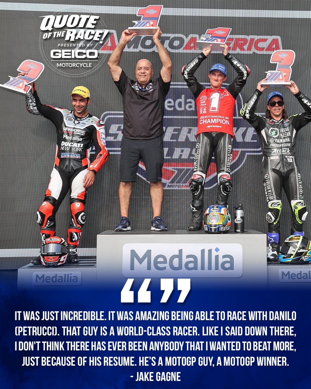 MotoAmerica On Twitter The GEICO Motorcycle Quote Of The Race Comes Motoamerica on twitter the geico motorcycle quote of the race comes