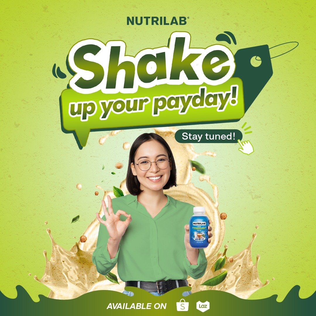 NutrilabPH's tweet photo. You deserve a healthy surprise on your payday! 🥳👌

Stay tuned so you won’t miss out on our nutritious treat! 😍

#Nutrilab #ShakeItUp #Nutrilabph #nutrilabofficial https://t.co/BYDux9Xcxk