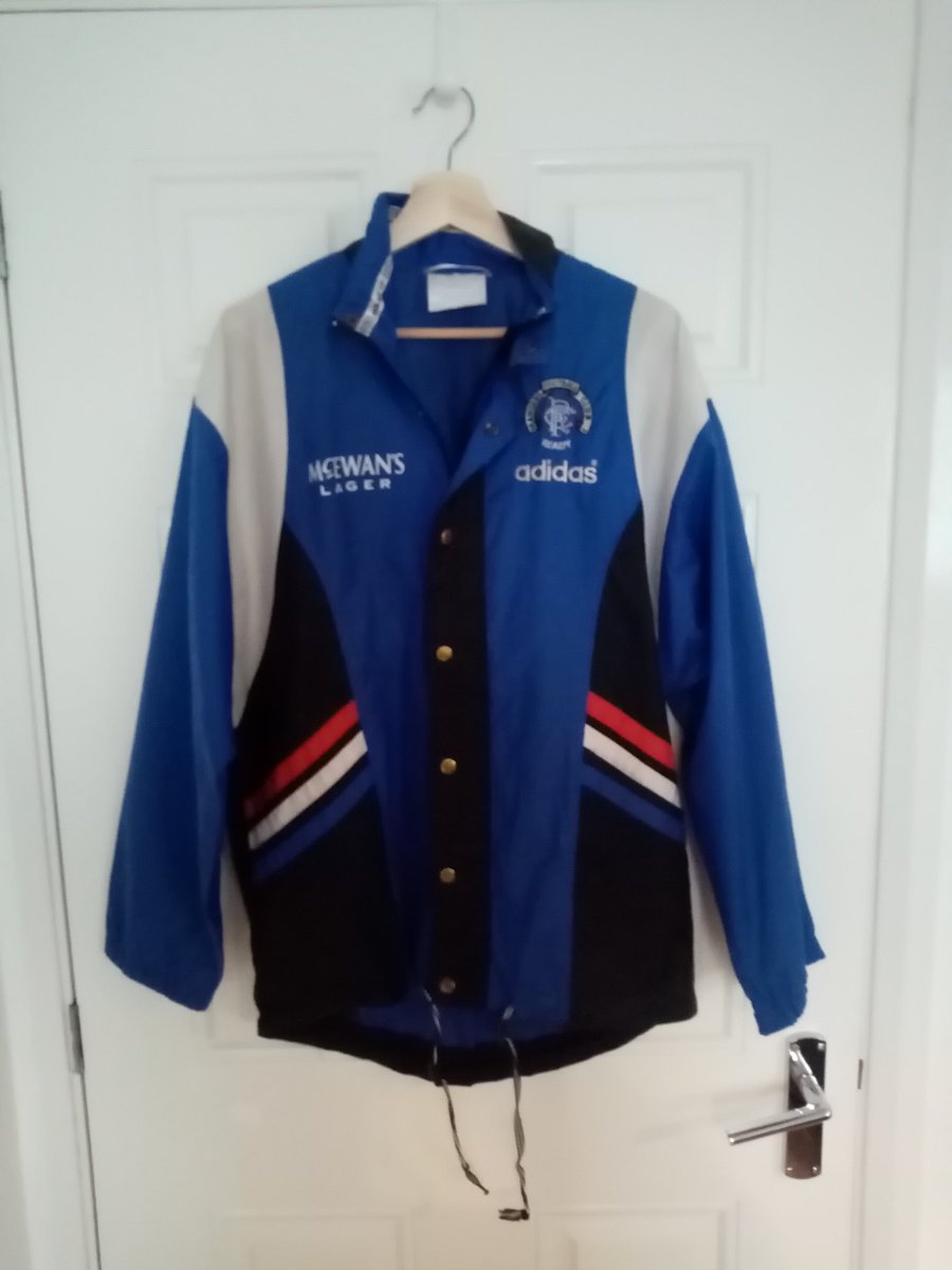 Rangers jacket for sale hit me up if interested. #rangersfc retweets appreciated. #shirtsale